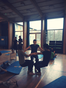 IPC - Yoga class at International People's College