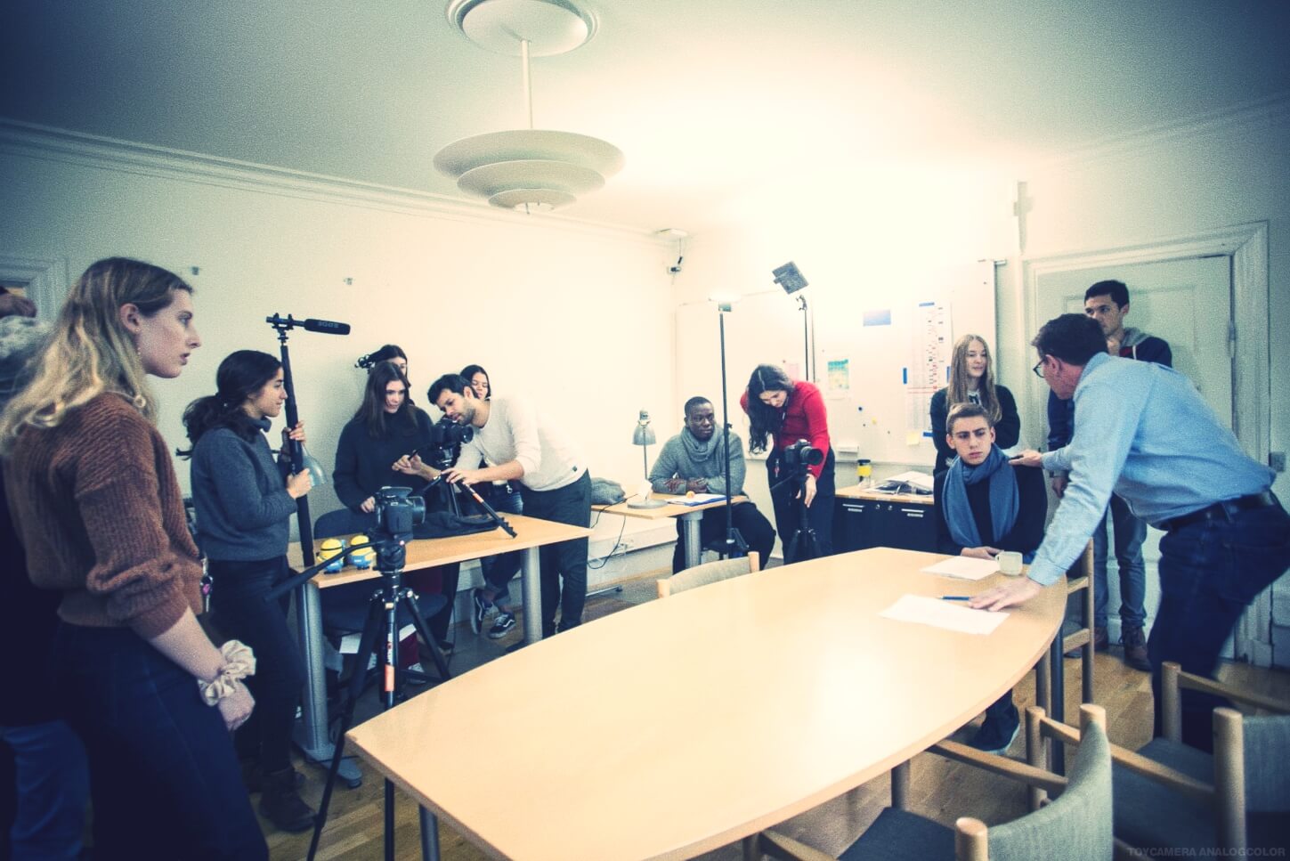 Folk High School Moviemaking Class at International People's College in Denmark