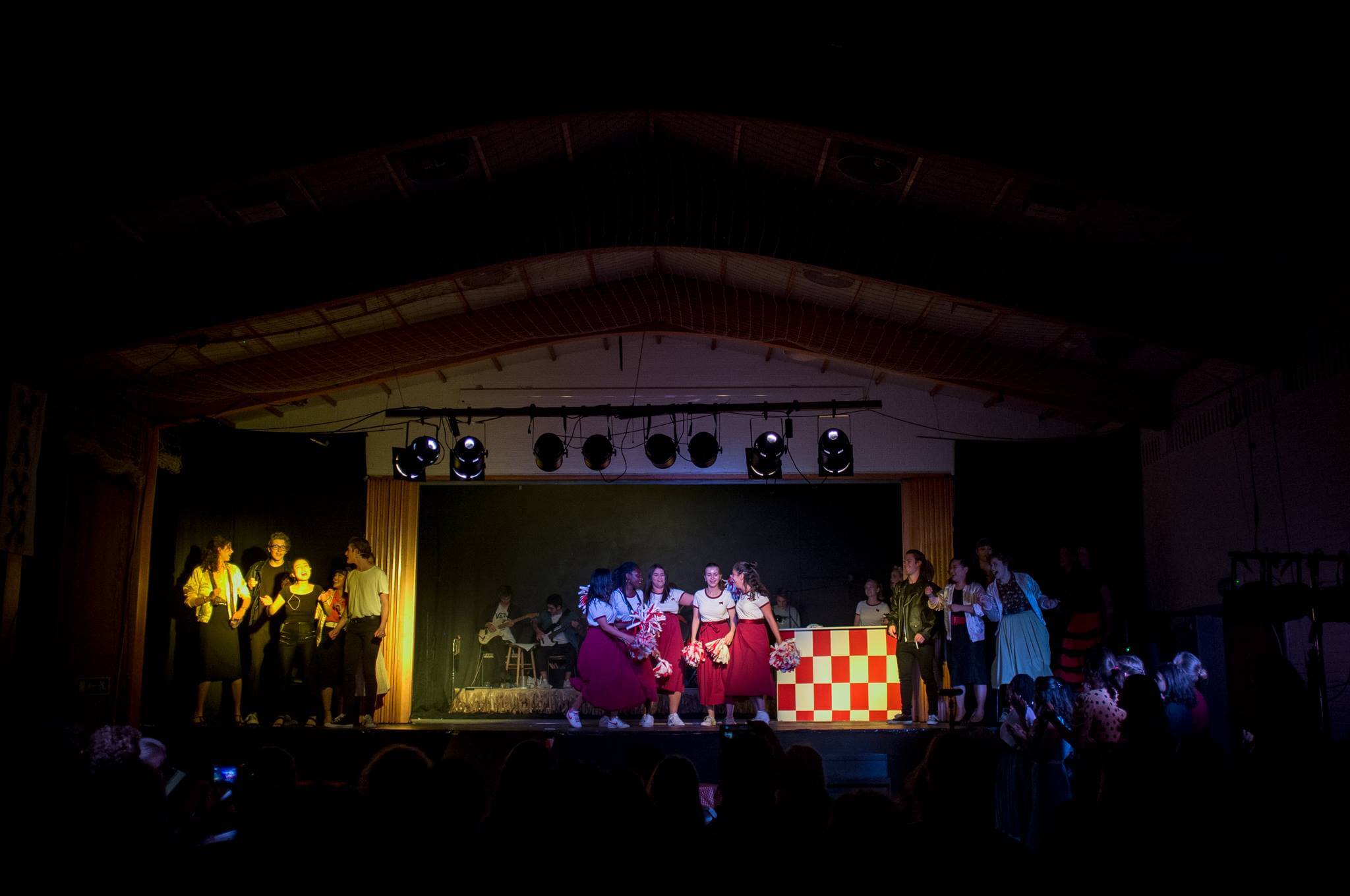 folk high school musical Grease at International people's college in Denmark