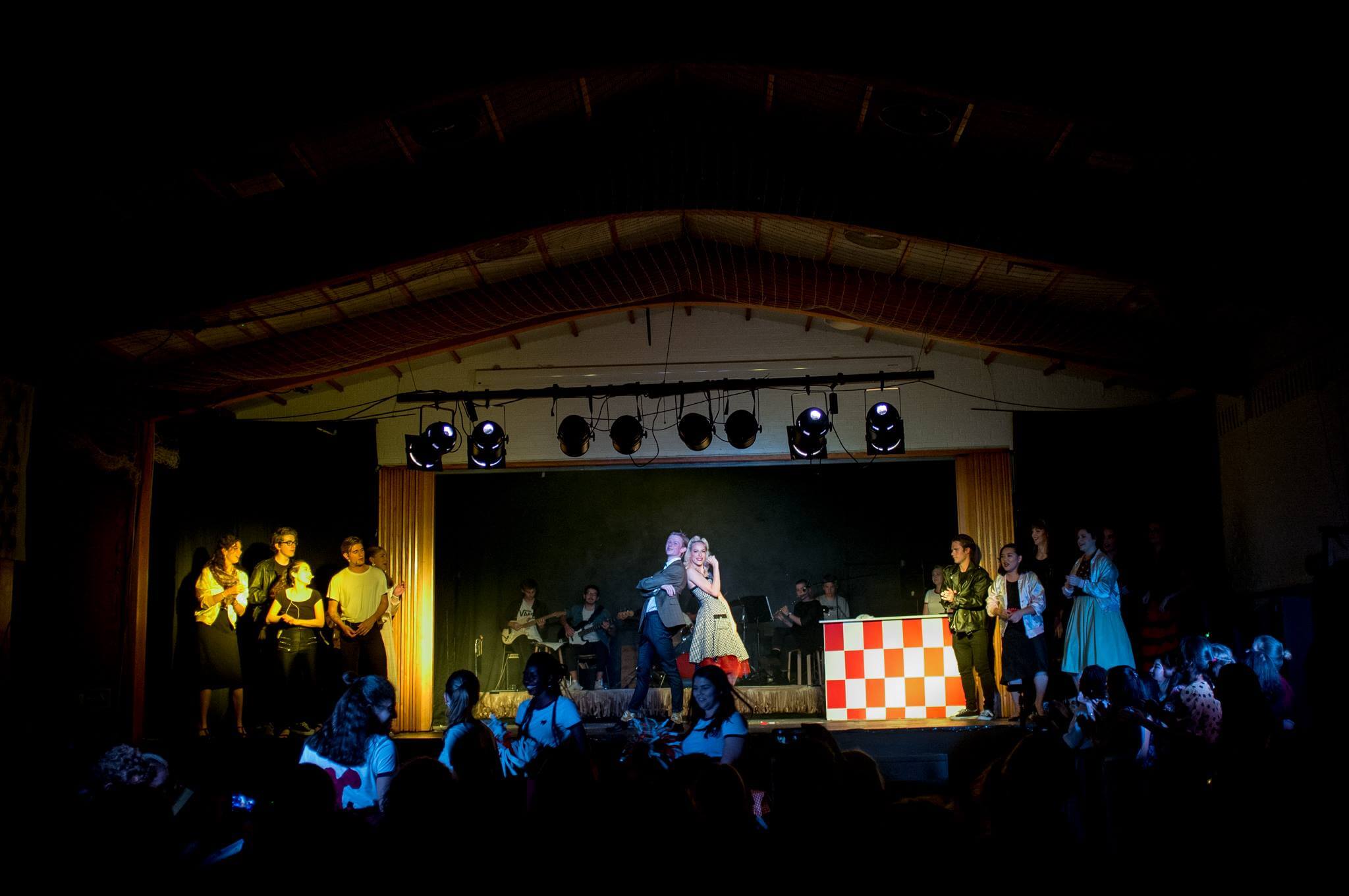 folk high school musical Grease at International people's college in Denmark
