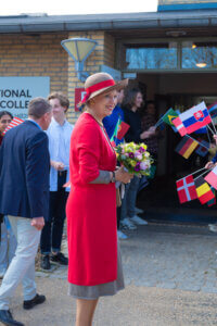 Jubilee HRH Princess Benedikte visits International People's College an folk high school